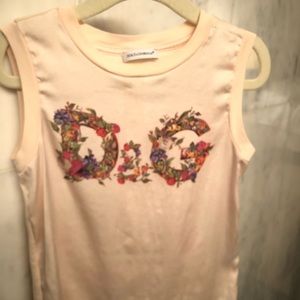 Dolce & Gabbana girls tank top